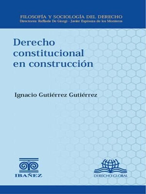 cover image of Derecho constitucional en construcción